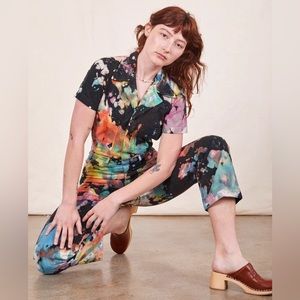 Magic Water tie dye jumpsuit Big Bud Press